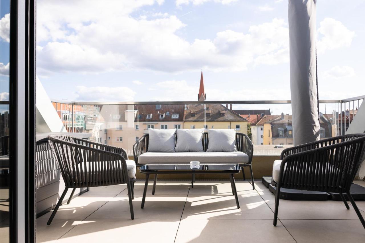 The Penthouse At Eco Smart Apartments Neurenberg Buitenkant foto