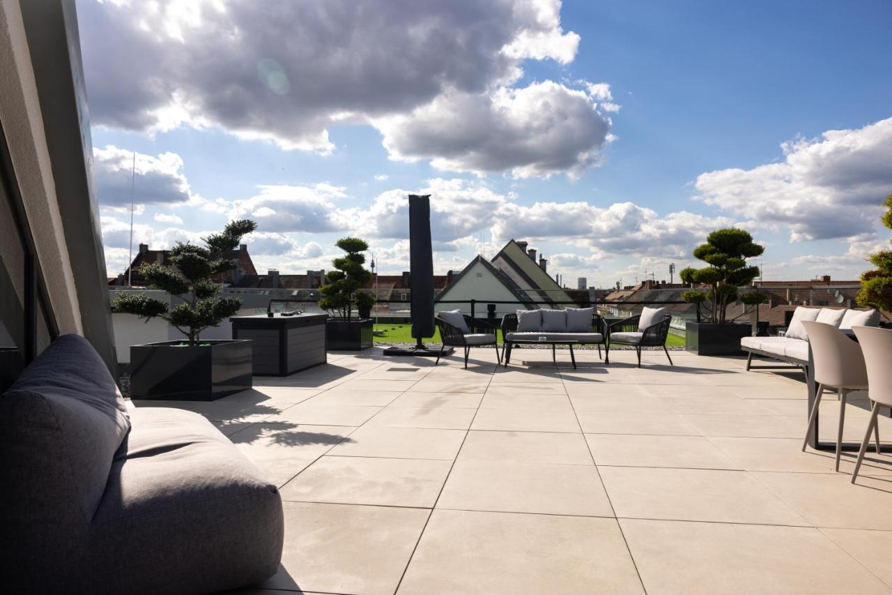 The Penthouse At Eco Smart Apartments Neurenberg Buitenkant foto