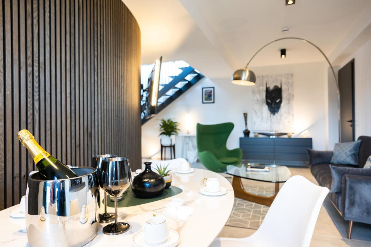 The Penthouse At Eco Smart Apartments Neurenberg Buitenkant foto