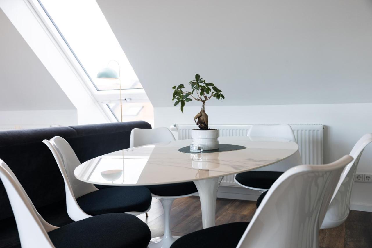 The Penthouse At Eco Smart Apartments Neurenberg Buitenkant foto