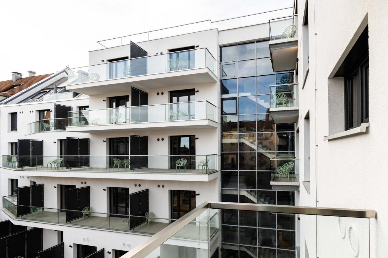 The Penthouse At Eco Smart Apartments Neurenberg Buitenkant foto