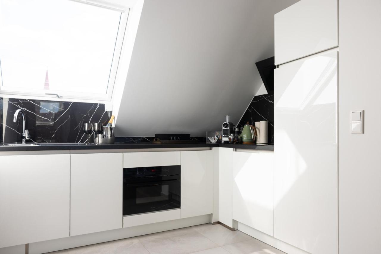 The Penthouse At Eco Smart Apartments Neurenberg Buitenkant foto