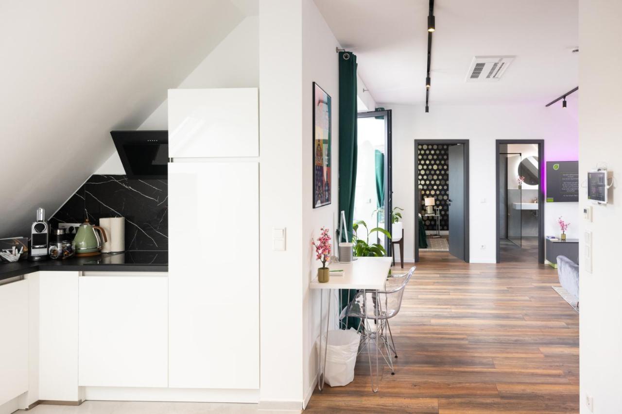 The Penthouse At Eco Smart Apartments Neurenberg Buitenkant foto