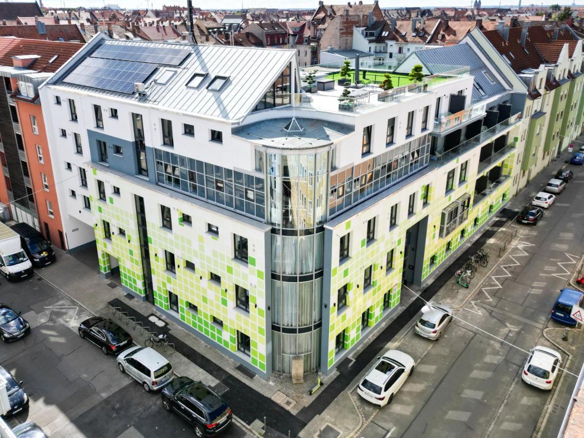 The Penthouse At Eco Smart Apartments Neurenberg Buitenkant foto